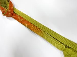 正絹　手組帯締め